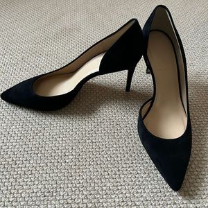 J Crew Women’s Black Suede Pumps